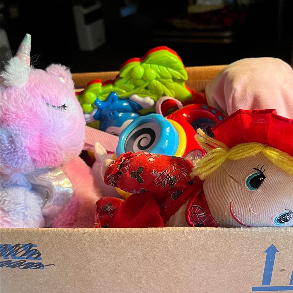 Colorful Plush Toy Set for a little Girl